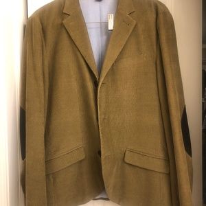 Armani exchange medium blazer with brown elbow patches